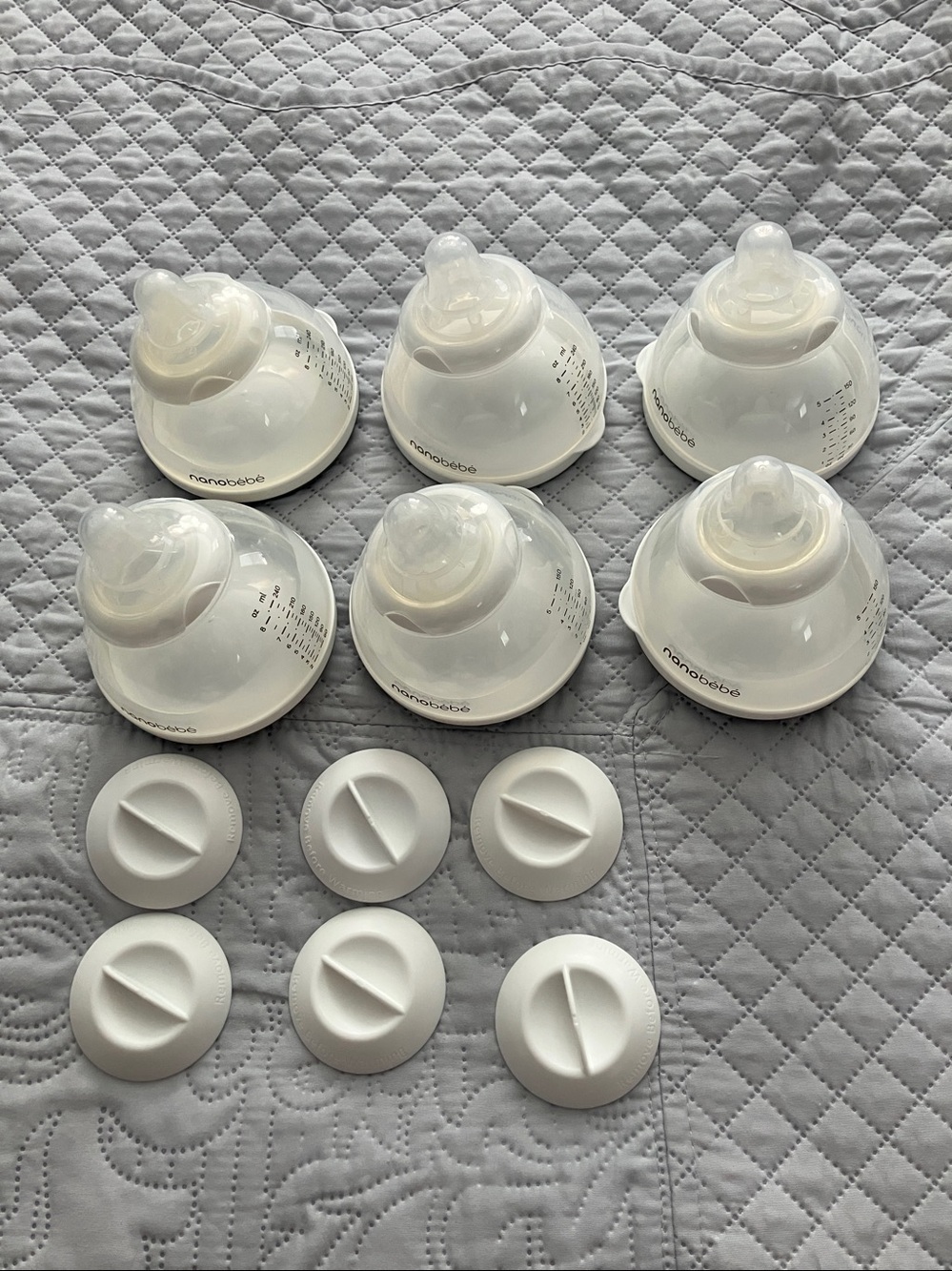 Nanobébé Breastmilk Baby Bottles designed to preserve nutrients | Set of six